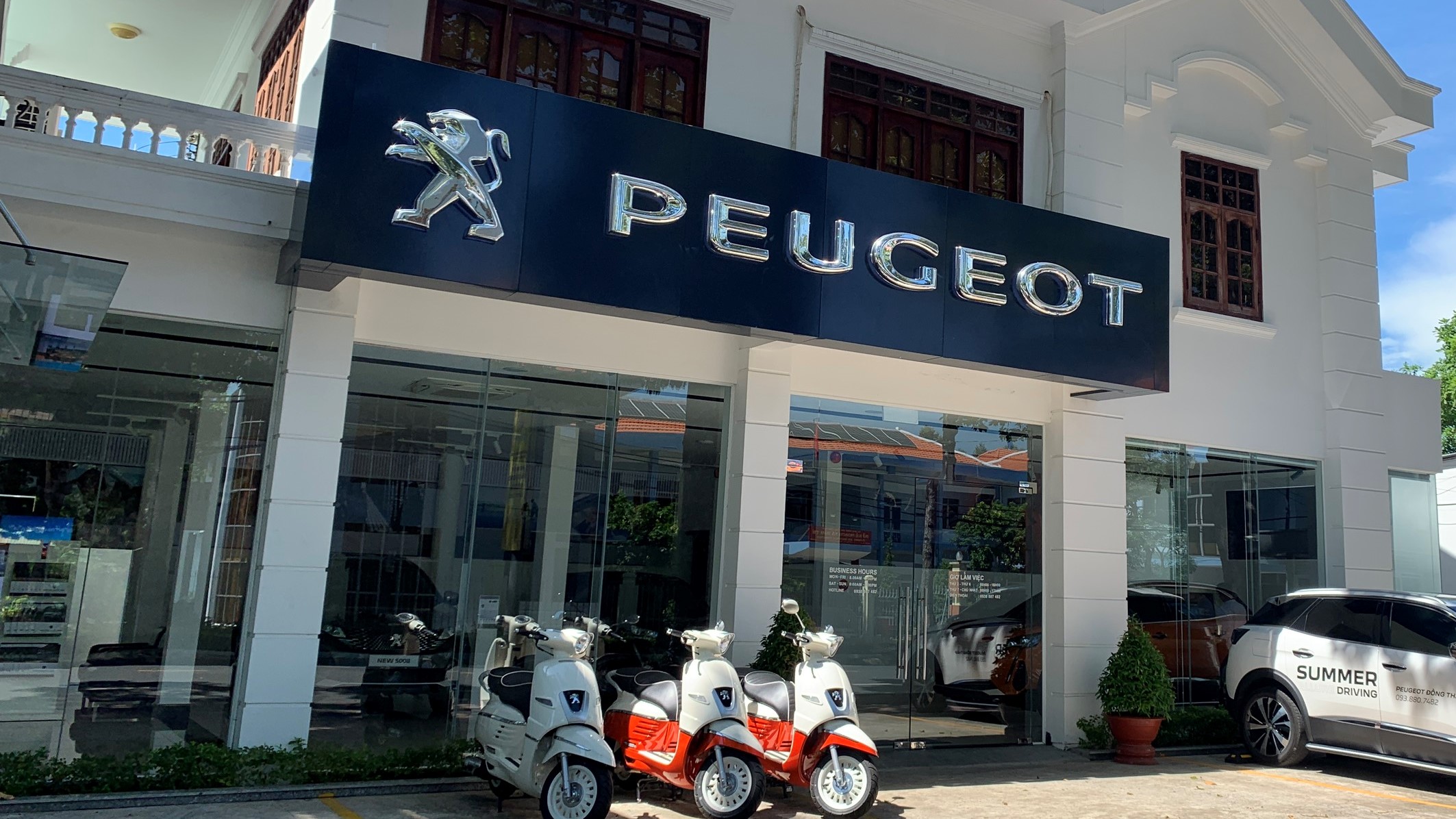 Đồng Tháp: Đại lý Peugeot Đồng Tháp